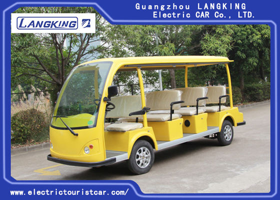 چین صندلی با سرعت بالا 11 صندلی اتوبوس الکتریکی اتوبوس 72V / 5.5KW اتوبوس با سطل Y111B تامین کننده