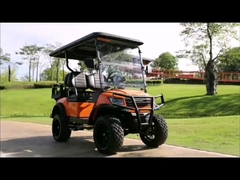 باتری ۴۸ ولت درایو چپ دست ماشین شاتل الکتریکی ۴ صندلی برای حمل و نقل زمین گلف