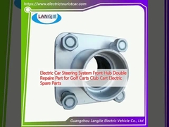 سیستم هدایت اتومبیل الکتریکی هاب جلو بخش تعمیر دوگانه برای گلف کارت کلوپ کارت قطعات یدکی الکتریکی