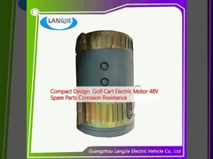 طراحی کامپکت گلف کارت موتور الکتریکی 48 ولت قطعات جایگزین مقاومت در برابر خوردگی