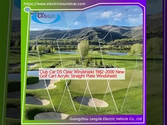 کلوپ اتومبیل DS شیشه جلو روشن 1982-2000 گلف جدید آکریلیک صفحه مستقیم شیشه جلو