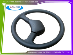 چرخ فرمان چرمی مارشال با طراحی بافت ضد لغزشی برای اتومبیل های تماشایی