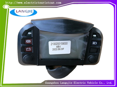 اتوبوس تور الکتریکی LVTONG مواد پلاستیکی سیاه قطعات صفحه نمایش 48 ولت