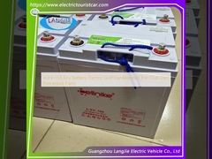 4-EV-150 باتری خشک الکتریکی گلف ماشین مارشال برای کلوب کالسکه قطعات قبلی
