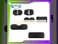 گلف کلوپ اتومبیل اتومبیل DS سیاه مربع کوچک بالش صندلی جلو ضد آب و مقاومت در برابر ترک