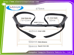 TXT کوله صندلی عقب کوله ثابت برای قطعات گلف کارت EZGO