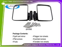 آینه دید کناری عقاب آینه دید عقب تاشو برای اتومبیل های دیدنی الکتریکی و اتومبیل های گشت و گذار گلف