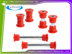 قلاب و حلقه آویزهای تعلیق لاینر صفحه فولادی جلو و عقب باشگاه خودرو مناسب برای گاری های گلف