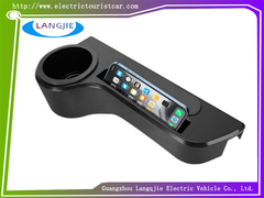 تکیه‌گاه بازوی صندلی عقب گلف کارت با جا لیوانی و جا موبایلی