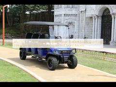 ماشین گلف برقی 48 ولتی با برد 70-80 کیلومتر، حداکثر سرعت 18-40 کیلومتر در ساعت و حداکثر بار 510 کیلوگرم برای زمین های گلف و استراحتگاه های توریستی