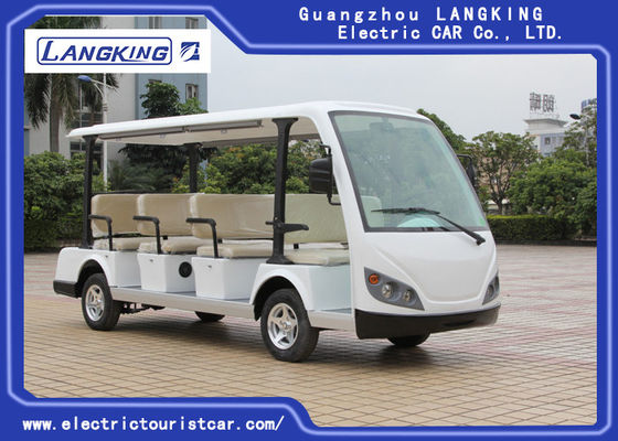 چین 28 کیلومتر / ساعت تور کوچک اتوبوس، 5KM موتور 72V باتری وسایل نقلیه الکتریکی شاتل تامین کننده