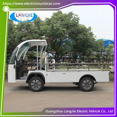 کیفیت  0.9 Ton Two Seater Electric Car AC Electric Hotel Buggy Car With Cargo For Airport کارخانه