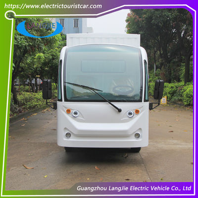 قیمت خوب دو صندلی ماشین باری برقی AC موتور برقی ترانزیت وان برای هتل ماشین با درب آنلاین