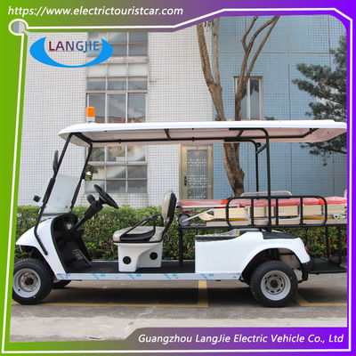 قیمت خوب ماشین آمبولانس الکتریکی 2 صندلی + 1 تخت 48V/5KW موتور ac برای پارک فرودگاه آنلاین