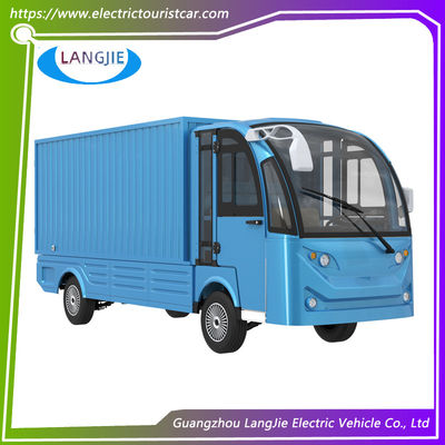 قیمت خوب کالسکه حمل و نقل دو نفره 72 ولتری کالسکه حمل و نقل برقی سفید با جعبه بزرگ برای کارخانه آنلاین