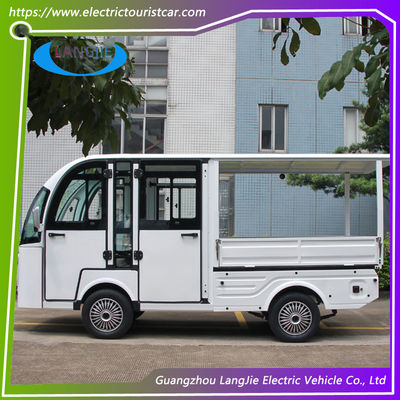 قیمت خوب ماشین حمل بار برقی رنگی سفارشی 5 صندلی 48 ولت / موتور 5 کیلووات AC برای استراحتگاه آنلاین