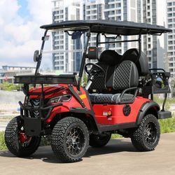 قیمت خوب New Model Electric Golf Cart with 14-inch Wheels Q235 Chassis and 10-inch Display for Comfort Driving آنلاین