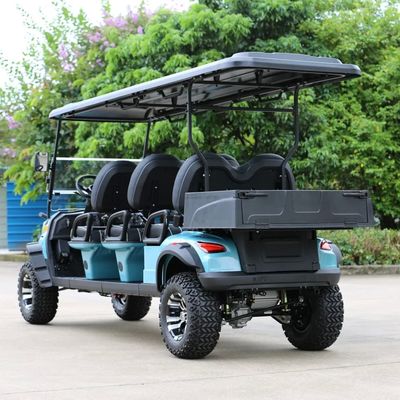 قیمت خوب 6 Seats Electric Golf Cart With 10-Inch Multimedia Screen Q235 High-Strength Chassis And 510kg Max Loading آنلاین