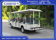 Low Speed 72V 5.5KW Mini Electric Sightseeing Car / 14 Seats Electric Shuttle Bus