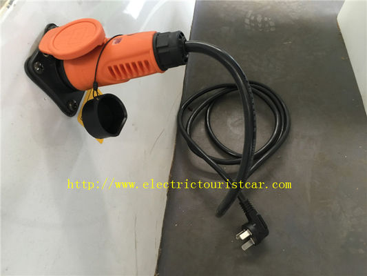 ماشین تفریحی 5 مسافر اتوبوس الکتریکی دیدنی مدل موتور الکتریکی 48 ولت RWD Drive