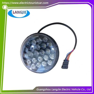 چراغ های جلو دایره ای LED Marshall Golf Cart Accessories