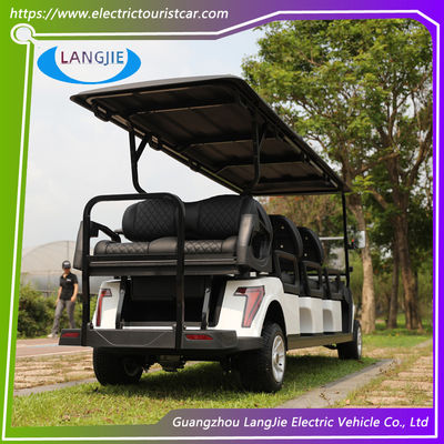 8 نفره ماشین های گلف کوچک الکتریکی AC Motorized Golf Carts برای هتل