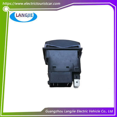LVTONG گلف کارت با کیفیت بالا برق سیاه جلو و عقب سوئیچ دکمه سوئیچ مونتاژ