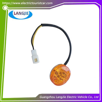 چراغ های عقب ال ای دی، چراغ های ترمز دایره ای مارشال نارنجی 12 ولت چراغ های نشانگر توقف لوازم جانبی سبد گلف