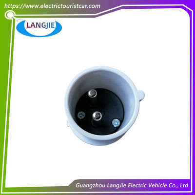 پلاگین شارژ ماشین گلف Y-20 013A-6 IP44 2P برای ماشین های گلف مارشال و اتوبوس های تور