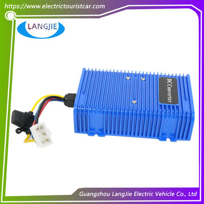 ولتاژ گلف کارت مرحله ای کاهش 36V / 48V به 12V 350W 30A DC کنورتر با منبع تغذیه دوگانه