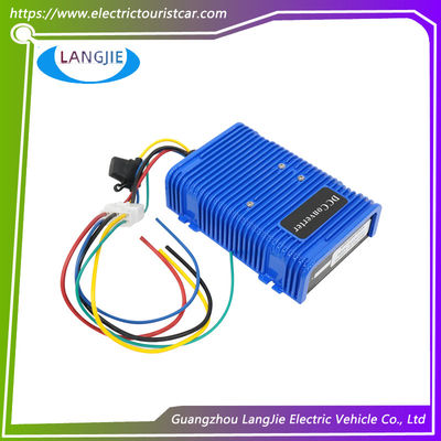 ولتاژ گلف کارت مرحله ای کاهش 36V / 48V به 12V 350W 30A DC کنورتر با منبع تغذیه دوگانه