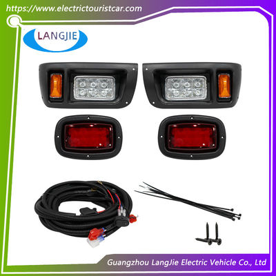 قطعات خودروی گلف برقی کیت چراغ LED 12 ولت چراغ جلو و چراغ عقب برای Club Car DS 1993-Up #101988001