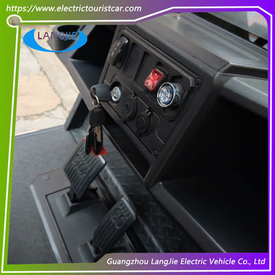 اتومبیل الکتریکی دو نفره AC موتور الکتریکی گلف کلوپ 48V هتل