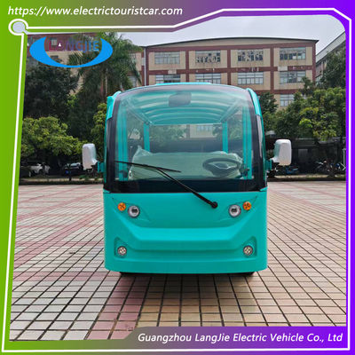 اتومبیل توریستی الکتریکی 8 صندلی اتوبوس اتوبوس الکتریکی برای بازدید از هتل با استانداردهای ایمنی بالا