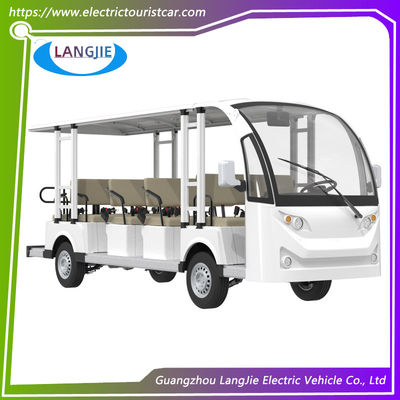 14 صندلی اتومبیل توریستی الکتریکی و کارایی با کنترل کننده موتور AC برای اتوبوس تور کودک 72V 7.5KW