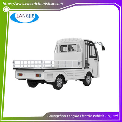 کالسکه گلف دو نفره سفید AC 48V 5KW کالسکه های الکتریکی با جعبه بار