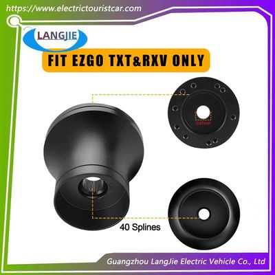 EZGO TXT فروش داغ چرخ فرمان پایه چرخ سیاه هاب آداپتور باشگاه گلف قطعات خودرو