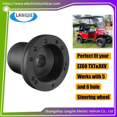 فروش کارخانه قطعات گلف کارت EZGO TXT سیاه دایره ای چرخ فرمان مرکز پایه لوازم جانبی