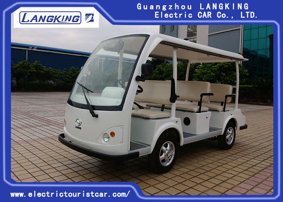 48V DC موتور مینی الکتریک ماشین توریستی 8 صندلی در حال بارگذاری 640KGS وزن سبک