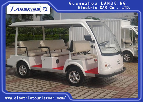 48V DC موتور مینی الکتریک ماشین توریستی 8 صندلی در حال بارگذاری 640KGS وزن سبک