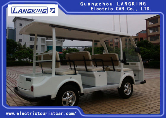 48V DC موتور مینی الکتریک ماشین توریستی 8 صندلی در حال بارگذاری 640KGS وزن سبک