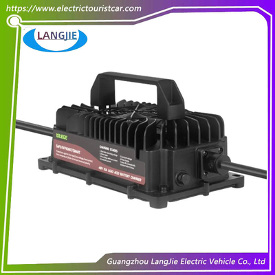قیمت خوب گلف کارت EZGO RXV ضد آب باتری هوشمند شارژر سریع 48V 15A آنلاین