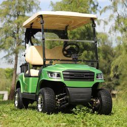 قیمت خوب 2 Seats Electric Golf Cart 48V Battery 30% Gradeability And AC Motor For Golf Courses online
